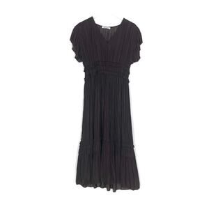Momni Pleated Midi Dress